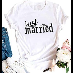 Women Just Married Tshirt